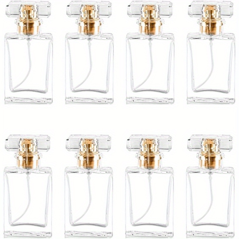 Perfume Fragrance Story - 8 ชิ้น 30 มิลลิลิตรขวดน้ําหอมแก้วเติม Clear Travel