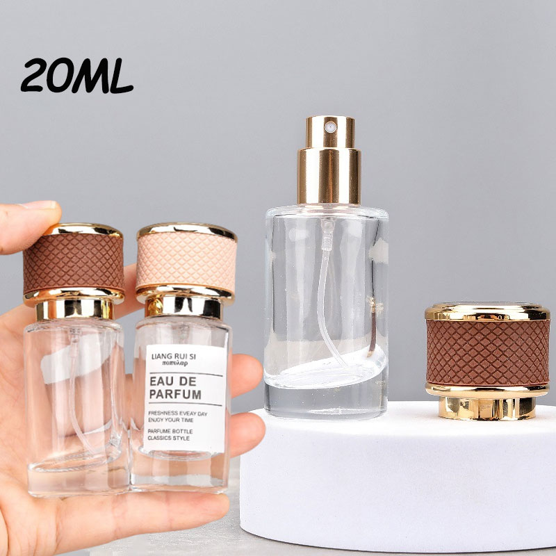 Perfume Fragrance Story - ขวดสเปรย์แก้วเปล่าขนาด 20 มล. สำหรับเดินทาง เติมได้ พกพาสะดวก