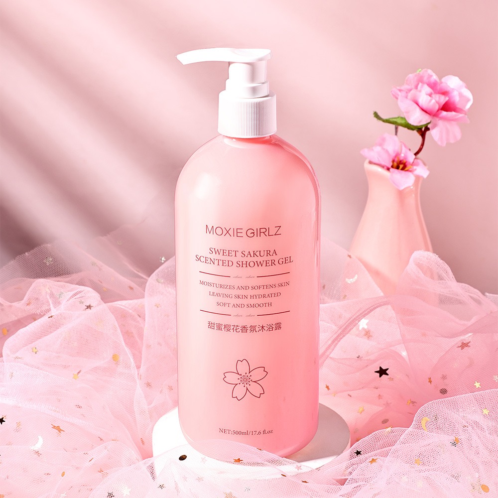 Perfume Fragrance Moisturizer - เจลอาบน้ํากลิ่นหอมดอกซากุระหวาน ให้ความชุ่มชื้น กลิ่นหอม เจลอาบน้ําให้ความชุ่มชื้นและให้ความชุ่มชื้น