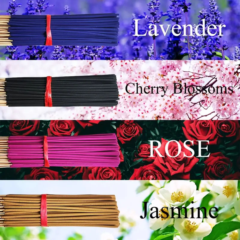 Perfume Villa Fragrance - ธูปธรรมชาติ 80/200 แท่ง - ของตกแต่งบ้าน ห้องน้ำชา