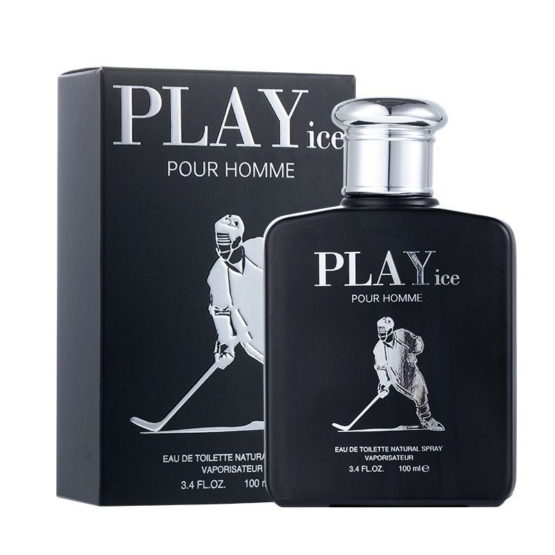 Perfume For Fragrance - น้ำหอมผู้ชายสไตล์หรูหรา 100 มล. ขวดสีน้ำเงินดำ กลิ่นหอมติดทนนาน กลิ่นโอเชียน