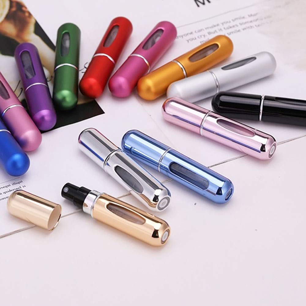 Perfume Fragrance Refill - รีฟิลมินิขวดน้ําหอมแบบพกพาขวดเครื่องสําอางสเปรย์ขวด Atomizer สเปรย์คอนเทนเนอร์เดินทางขวดรีฟิล 8 ml/5 ml