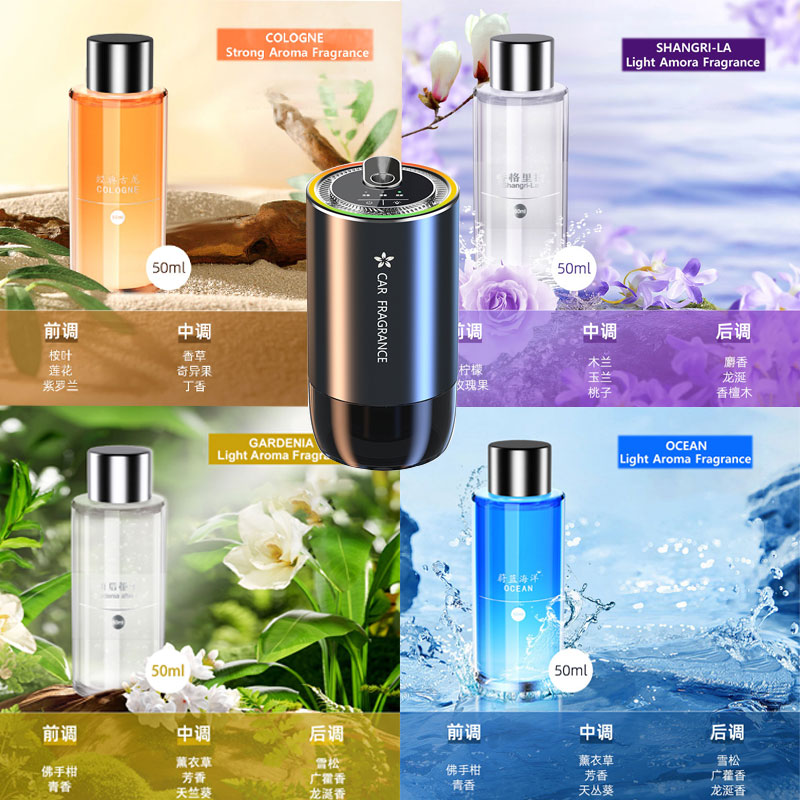 Perfume Fragrance Refill - น้ำหอมเติมสำหรับเครื่องหอมในรถยนต์ ขนาด 50 มล. น้ำหอมสำหรับกระจายกลิ่นเฉพาะ กลิ่นโคโลญจน์โอเชียน