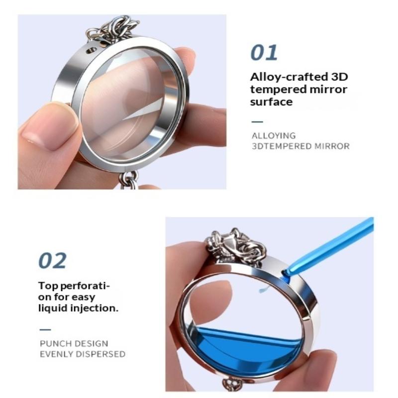 จี้โลหะตกแต่งรถยนต์ ขวดน้ำหอมเ - Perfume Fragrance Refill บทวิจารณ์และราคา