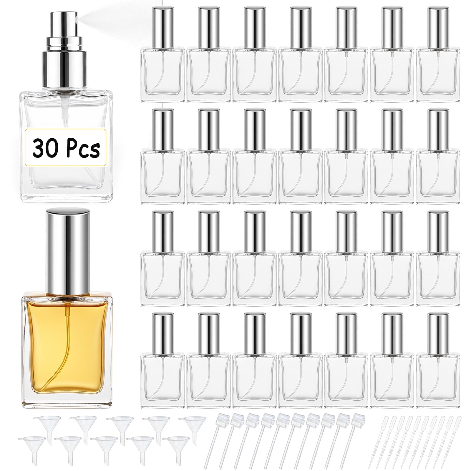 ขวดสเปรย์น้ำหอมแก้วใสคุณภาพสูง - Perfume Fragrance Story บทวิจารณ์และราคา