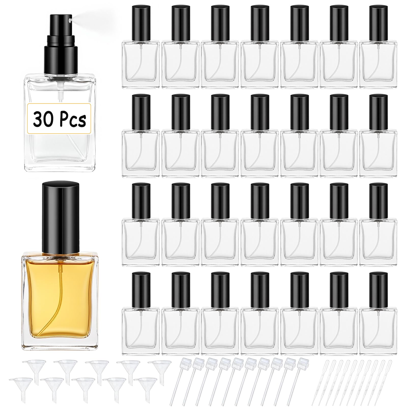 ขวดสเปรย์น้ำหอมแก้วใสคุณภาพสูง - Perfume Fragrance Story บทวิจารณ์และราคา