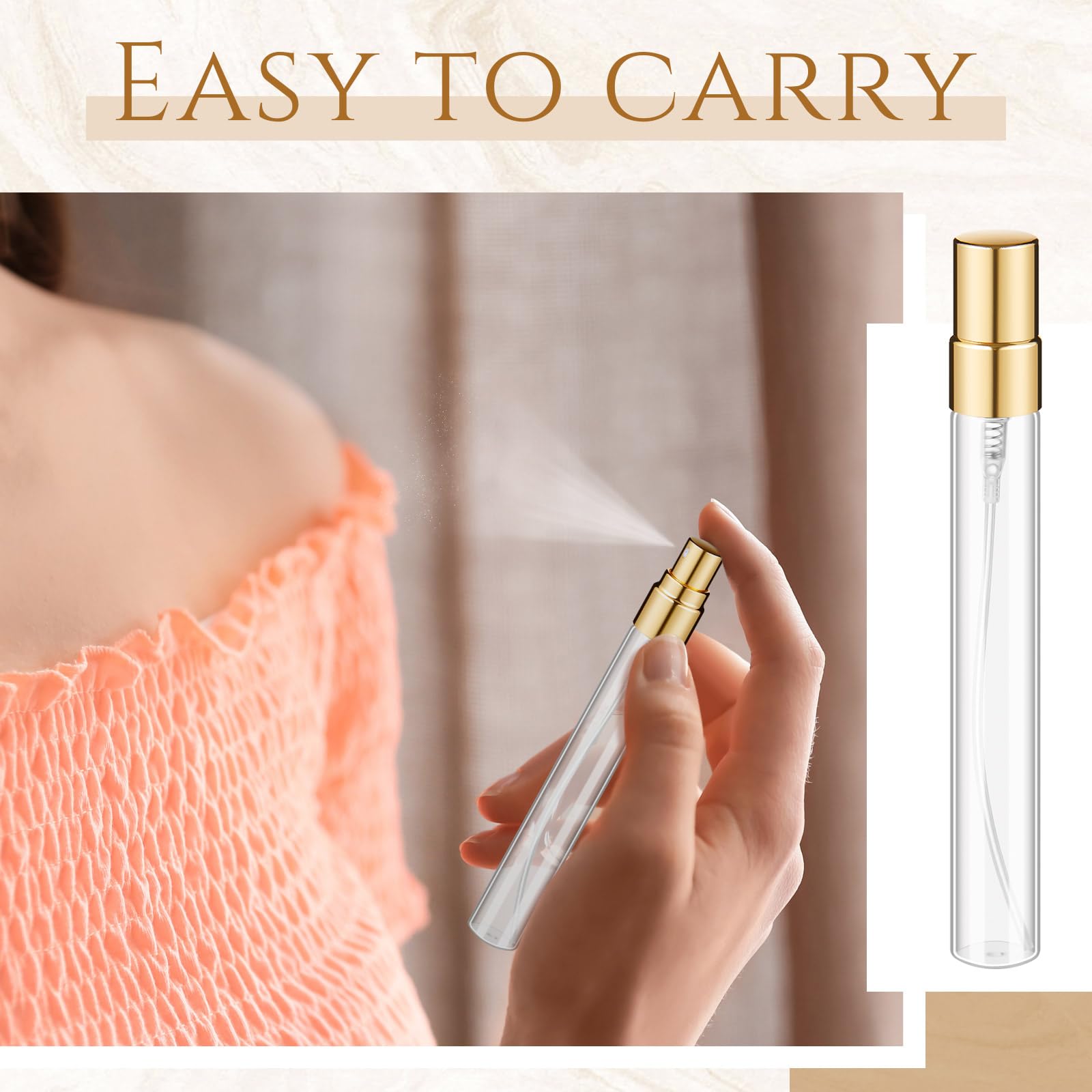 ขวดน้ำหอมใสขนาดเล็ก 60 ชิ้น, ข - Perfume Fragrance Refill บทวิจารณ์และราคา