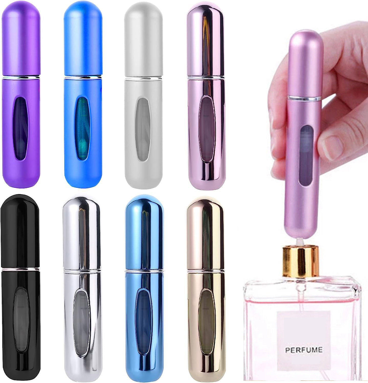 รีฟิลมินิขวดน้ําหอมแบบพกพาขวดเ - Perfume Fragrance Refill บทวิจารณ์และราคา
