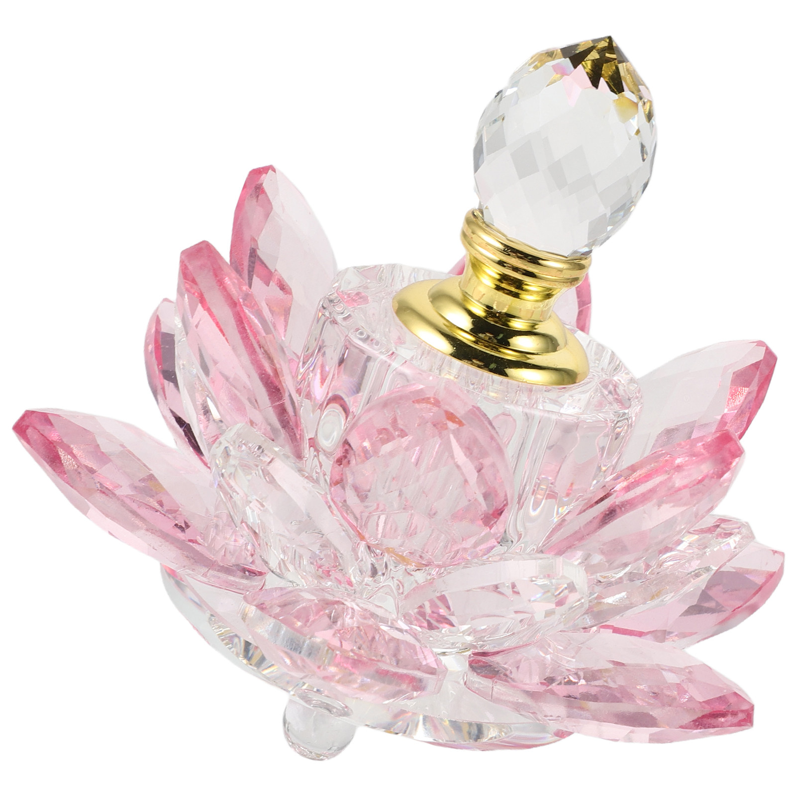 ขวดน้ำหอมรูปดอกบัวคริสตัลแบบเต - Perfume Fragrance Refill บทวิจารณ์และราคา