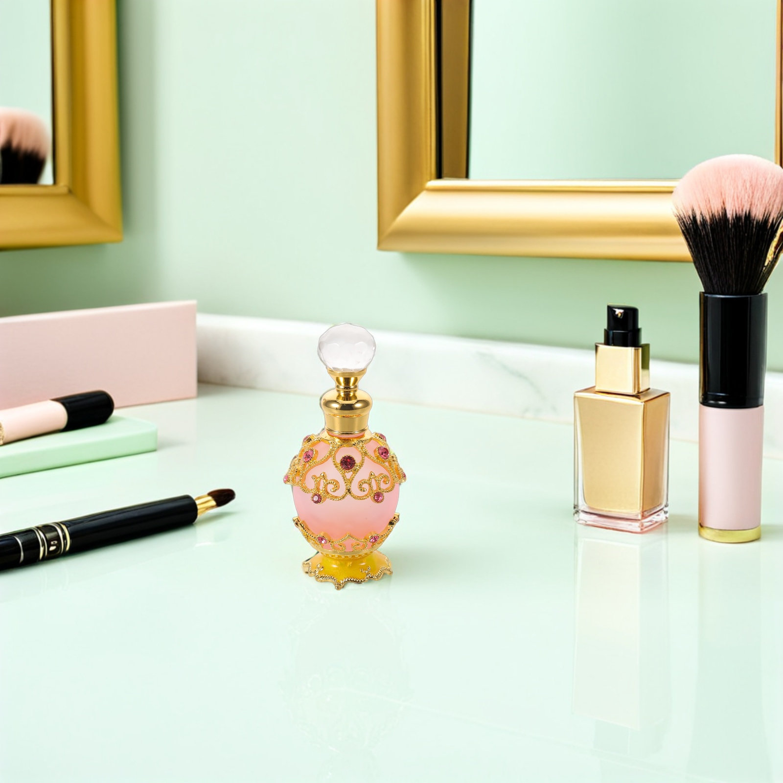 ขวดน้ำหอมคริสตัลไรน์สโตนขนาด 1 - Perfume Fragrance Refill บทวิจารณ์และราคา