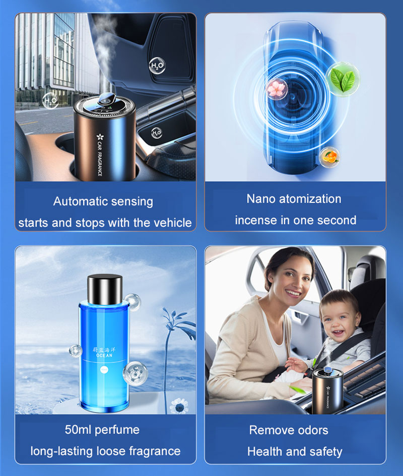 น้ำหอมเติมสำหรับเครื่องหอมในรถ - Perfume Fragrance Refill บทวิจารณ์และราคา