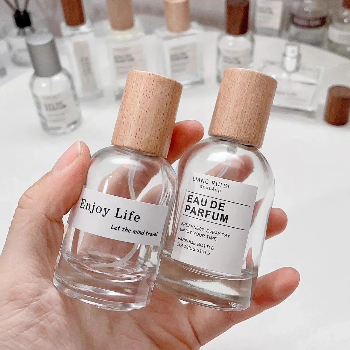 ขวดน้ำหอมแก้วขนาด 30/50 มล. ขว - Perfume Fragrance Story บทวิจารณ์และราคา