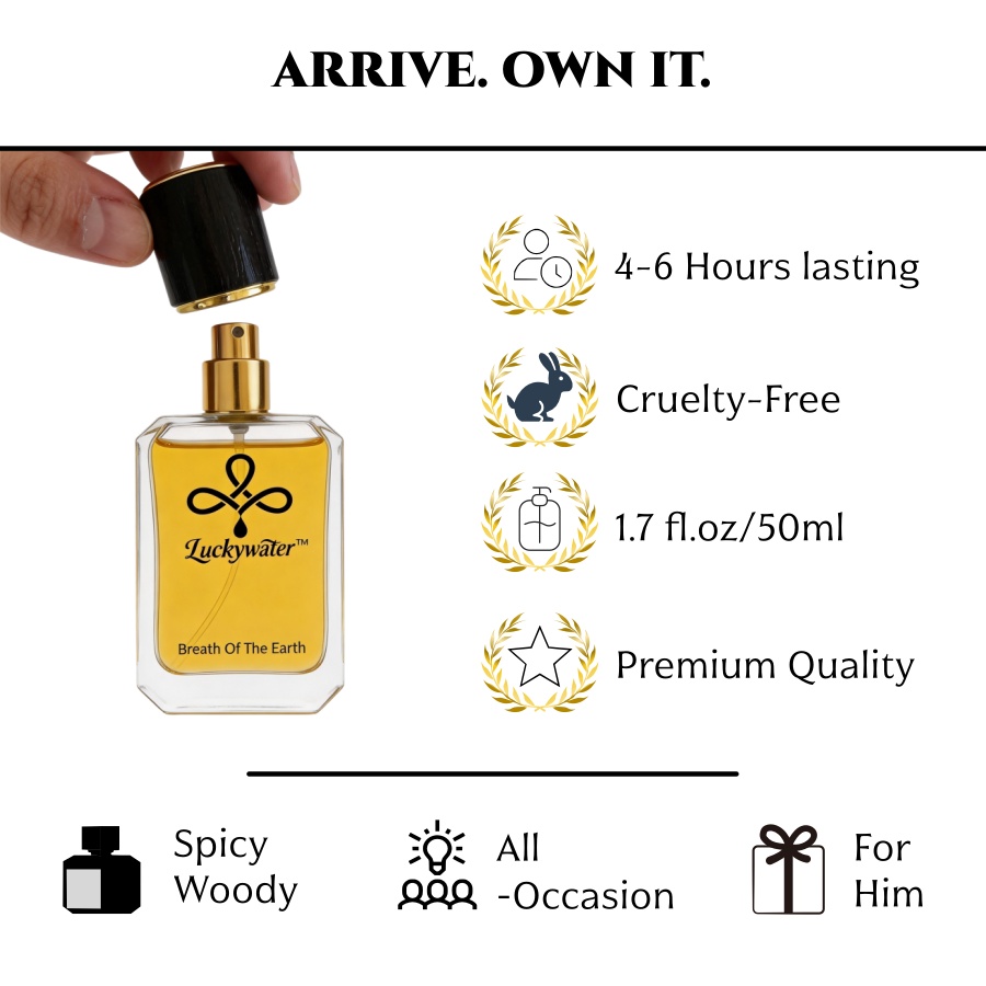 โคโลญจน์พรีเมียมสำหรับผู้ชาย ต - Perfume For Fragrance บทวิจารณ์และราคา