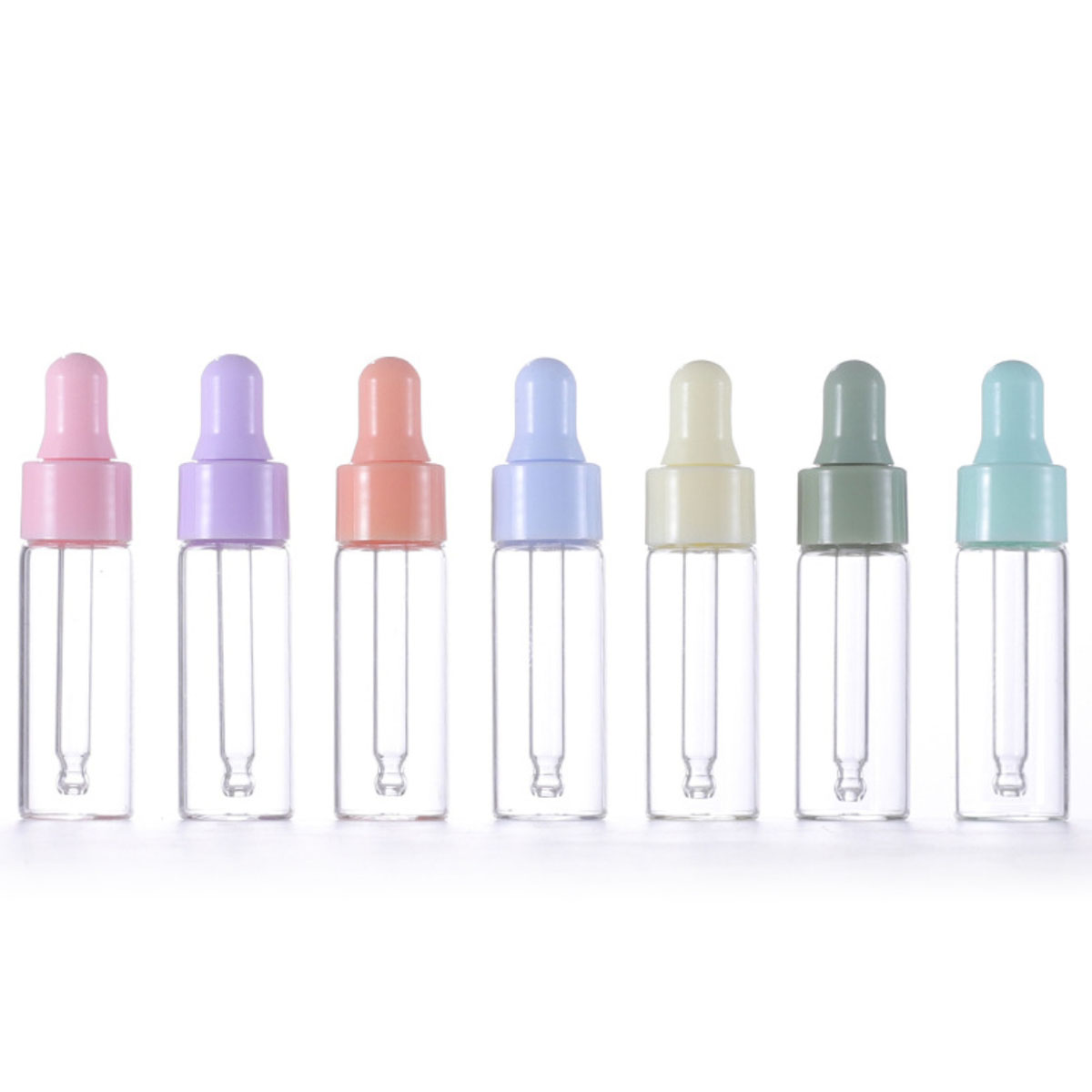 ขวดแก้วใสแบบหยดขนาด 8x 1/2/3/5 - Perfume Fragrance Story บทวิจารณ์และราคา